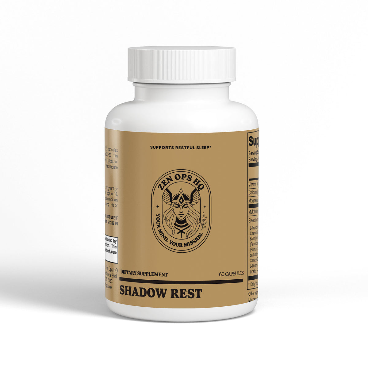 Shadow Rest — Advanced Melatonin + Botanical Sleep Support