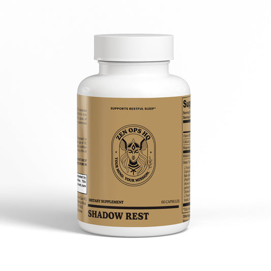 Shadow Rest — Advanced Melatonin + Botanical Sleep Support