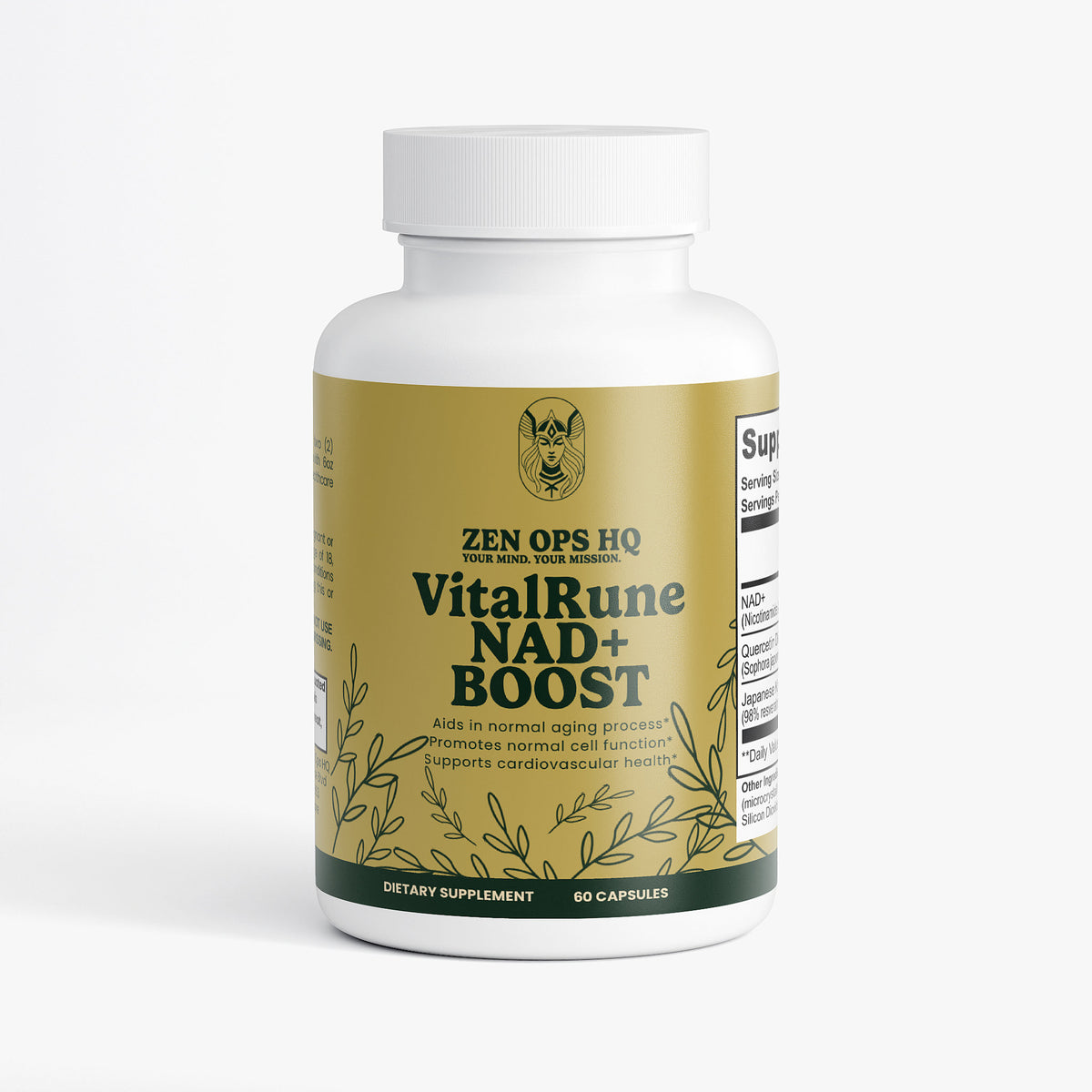 VitalRune — NAD+ + Quercetin + Resveratrol