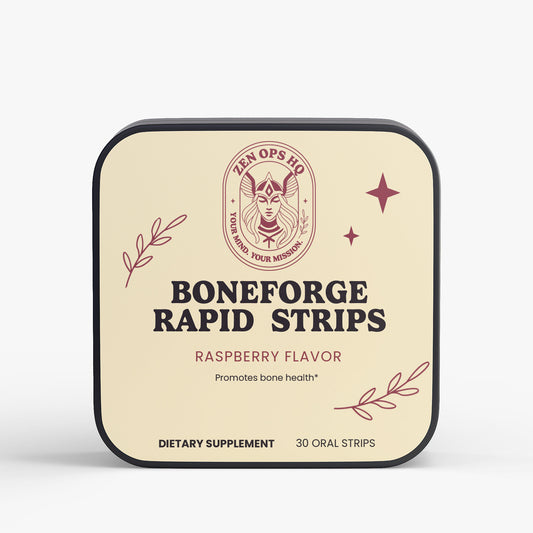 BoneForge Rapid — D3 + K2 Bone Support Strips