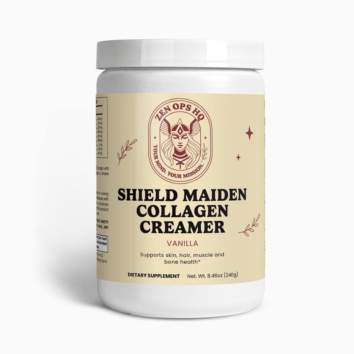 Shield Maiden — Vanilla Collagen Creamer