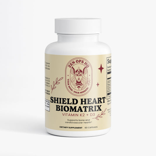 Shield Heart BioMatrix — D3 + K2 + Calcium Support