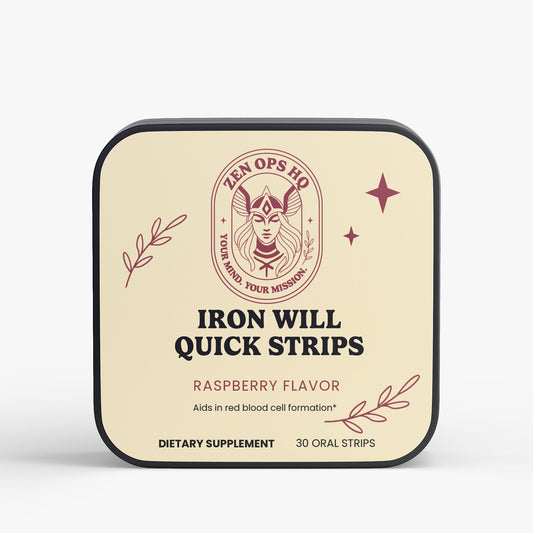 Iron Will — Iron + Folate Oral Strips