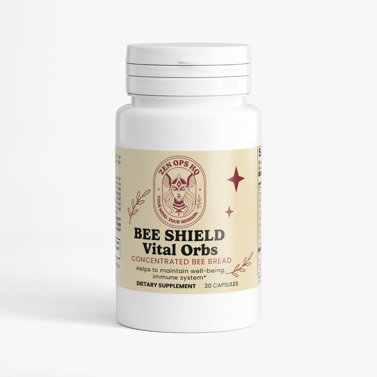 Bee Shield Vital Orbs — Bee Bread + Vitamin C