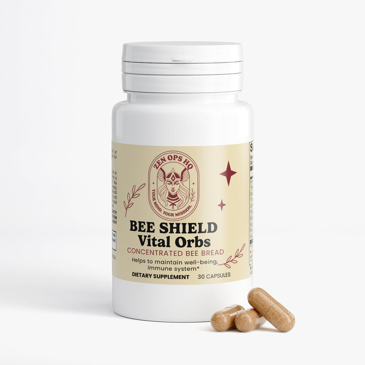 Bee Shield Vital Orbs — Bee Bread + Vitamin C