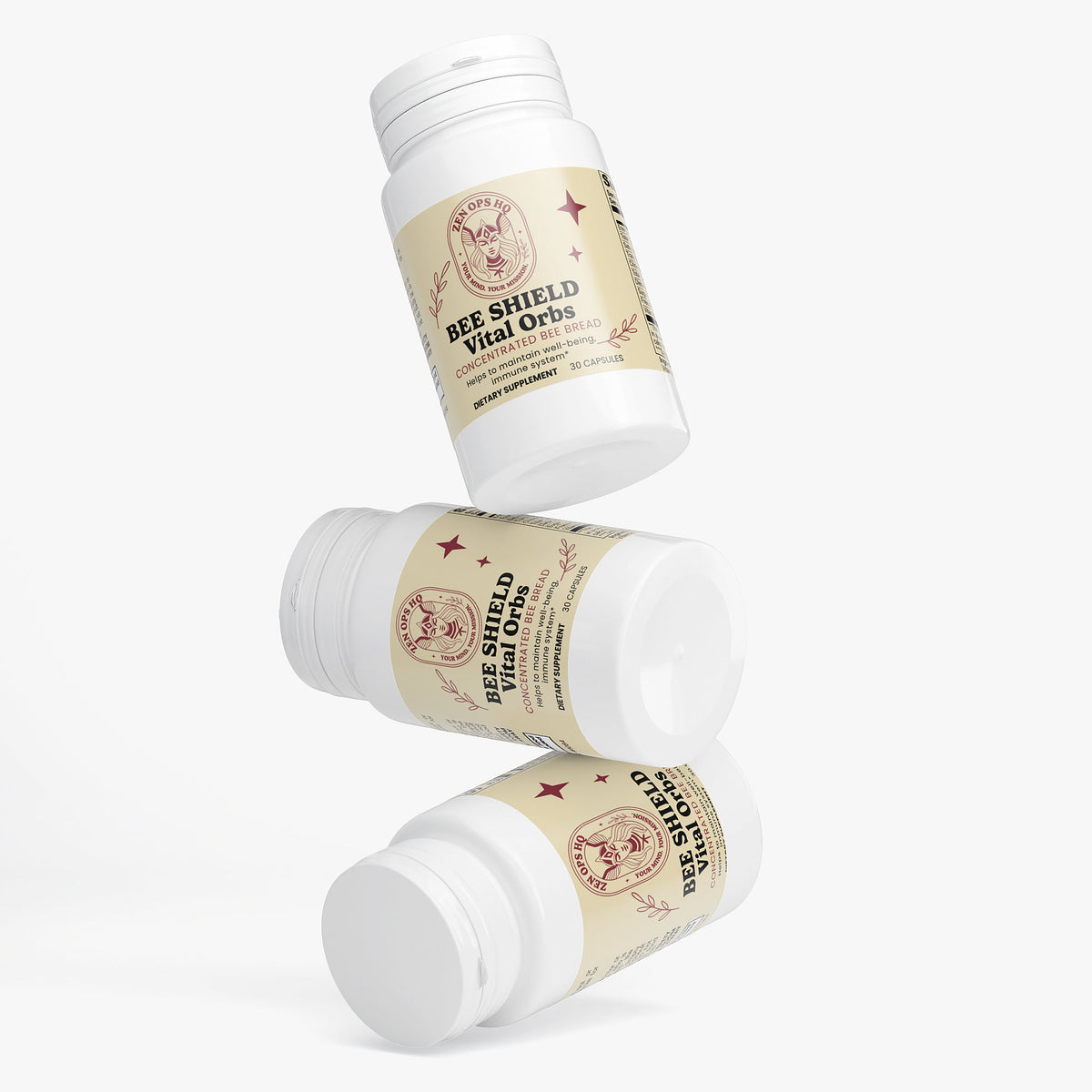 Bee Shield Vital Orbs — Bee Bread + Vitamin C