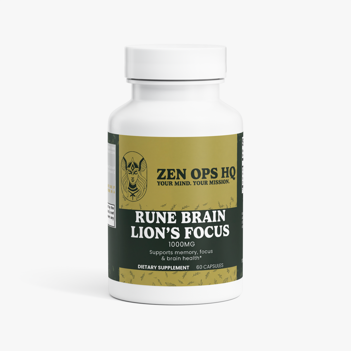 Rune Brain — Organic Lion's Mane